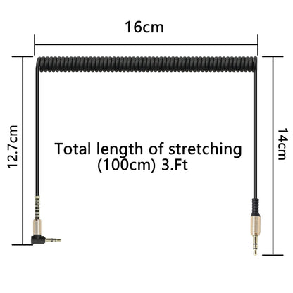 3.5mm Male to Male AUX Cable Cord L-Shaped Right Angle Car Audio Headphone Lot