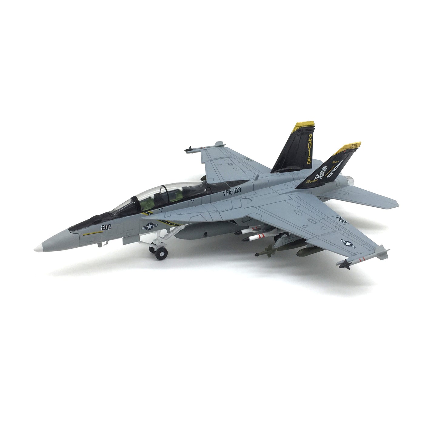 1;100 American F/A-18F Alloy Fighter Aircraft Model Militaryt Plane Display