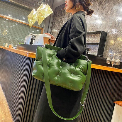 Space Bag Women Shoulder Bags Pu Leather Crossbody Bag Tote Handbags
