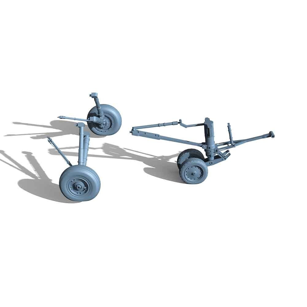 Yao's Studio LY72267B 1/72 Model USAF A-7 Corsair Undercarriage Gravity Wheel