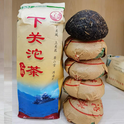2009 Chinese Xiaguan Yi Ji Tuocha Old Puer Tea Tuo Cha Pu'er Raw Puerh Shen 500g