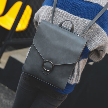 Backpack Synthetic Leather Bags Shopping High Quality Backpack Purse 25*11*31 CM