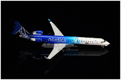 1:200 JC Wings Nordica BOMBARDIER CRJ-900LR Passenger Airplane Diecast Model