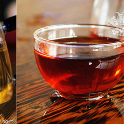 Natural Herbal Energy Tea for Men Women Ripe Pu-erh 10 Balls 50g