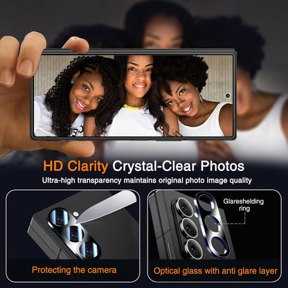 3 Pack Tempered Glass Screen Protector for Samsung Galaxy Z Fold 7 with 3 Pack C