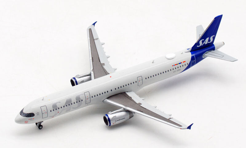 JC Wings SAS Scandinavian AIRBUS A321 OY-KBH 1/400 diecast plane model aircraft