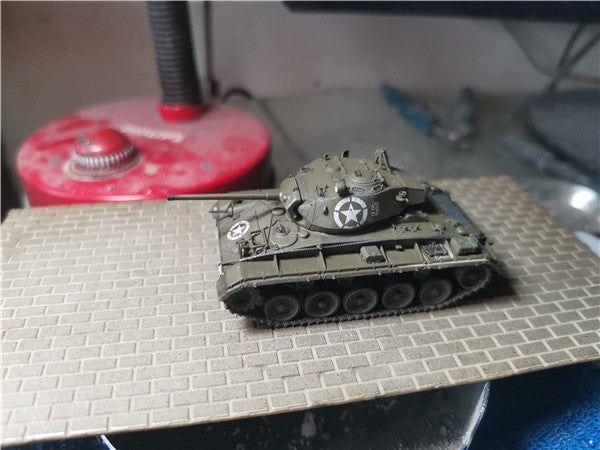 3D Printed 1/72 American Chaffee Light Tank Finished Product