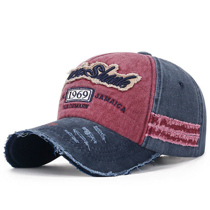 Adjustable Unisex Baseball Cap Hip Hop Caps Letters Cap Peaked Cap Sun Hat