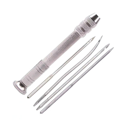 Leather Sewing Awl Set Replaceable Shoes Repair Punch Stitching Needle