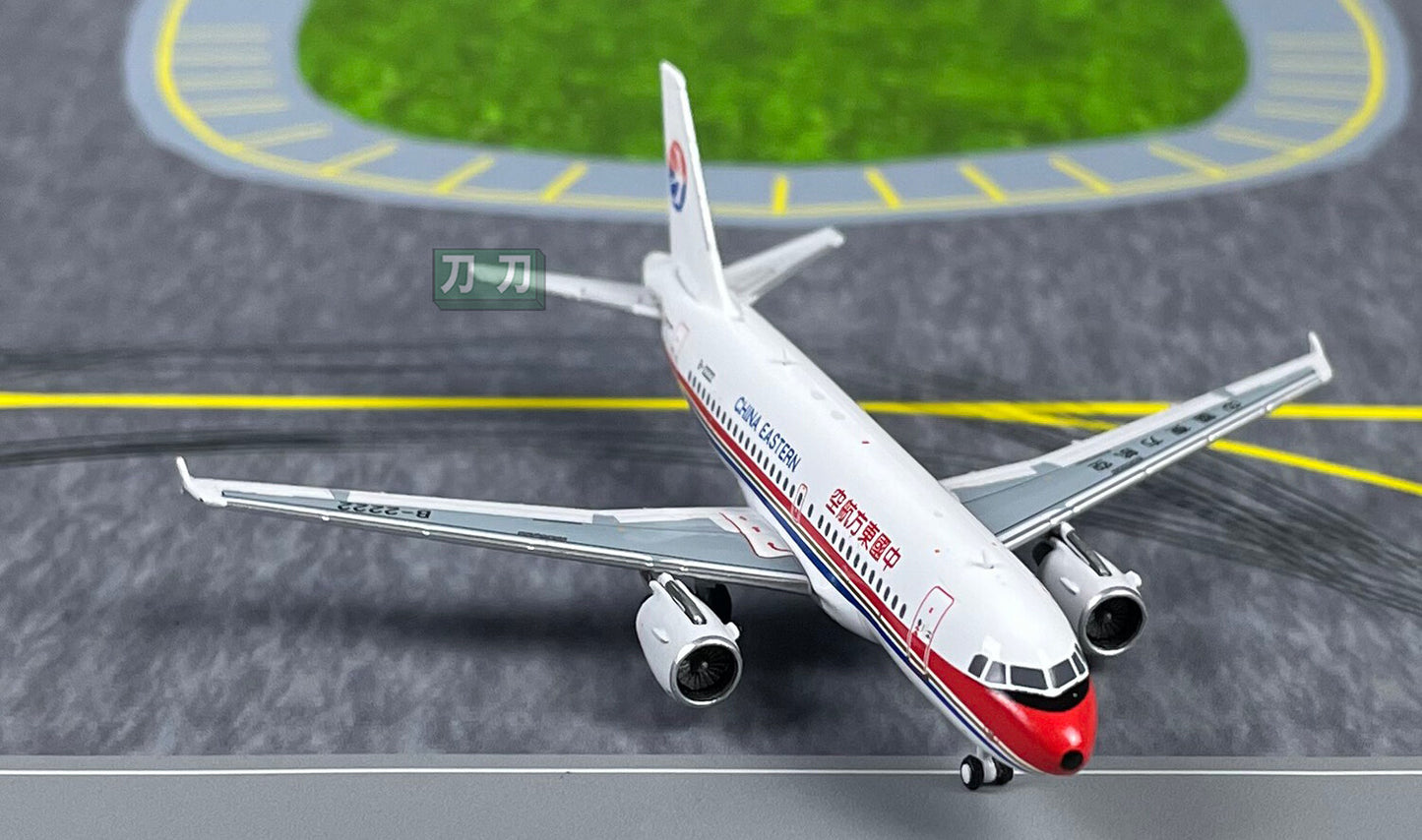 1:400 PandaModel CHINA EASTERN A319 B-2222 Passenger Airplane Diecast Model