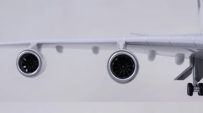 1:150 47CM THAILAND APEC BOEING 747-400 Plane Landing Gear Resin Aircraft Model