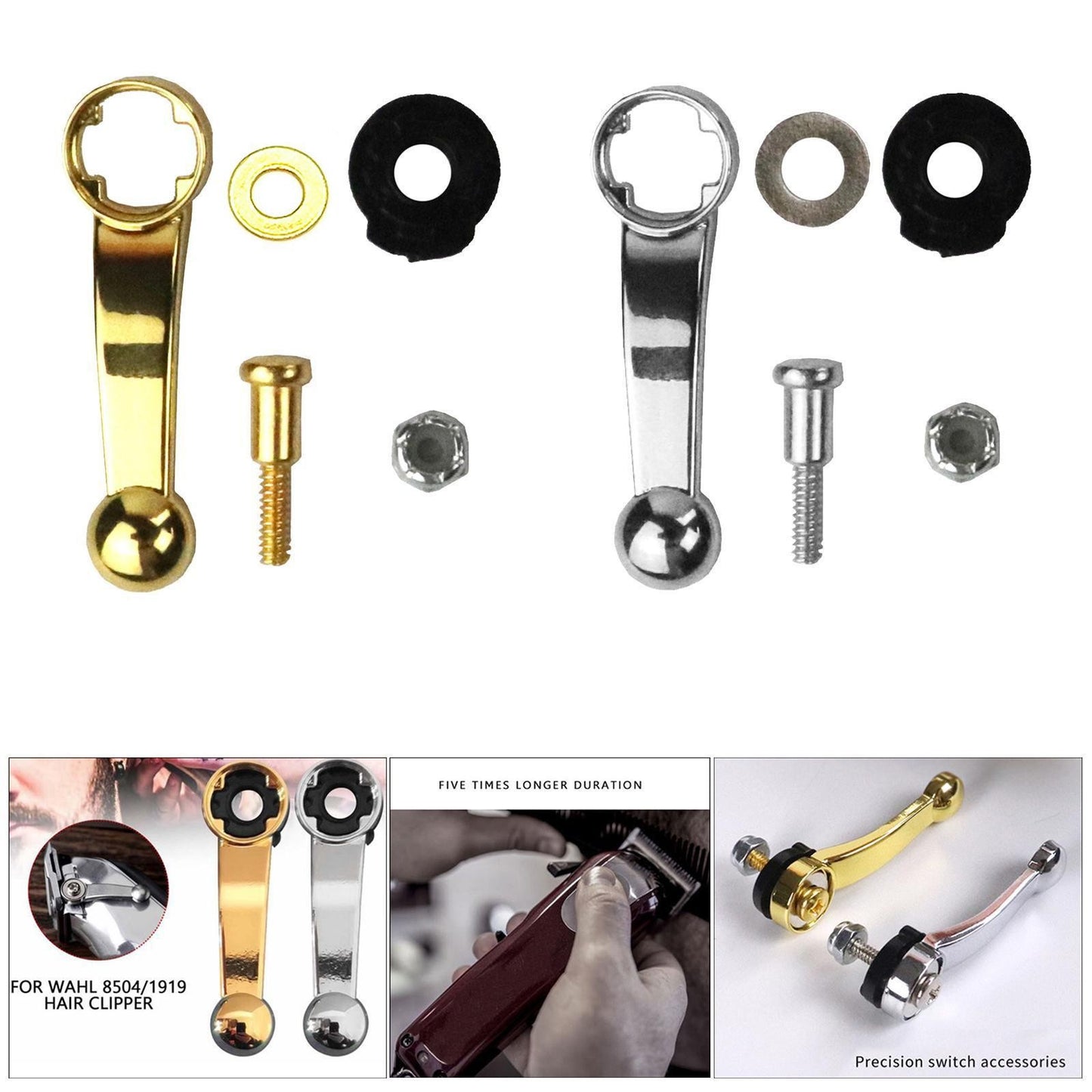 Gold/Silver Adjustment Electric Clipper Metal Rod Part For WAHL8504/1919