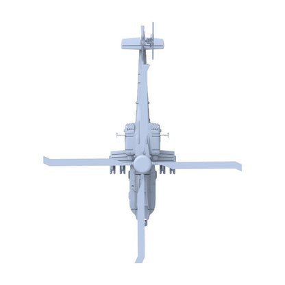 Yao's Studio LYR400229 1/400 Military Model Kit US Attack helicopter AH-64D