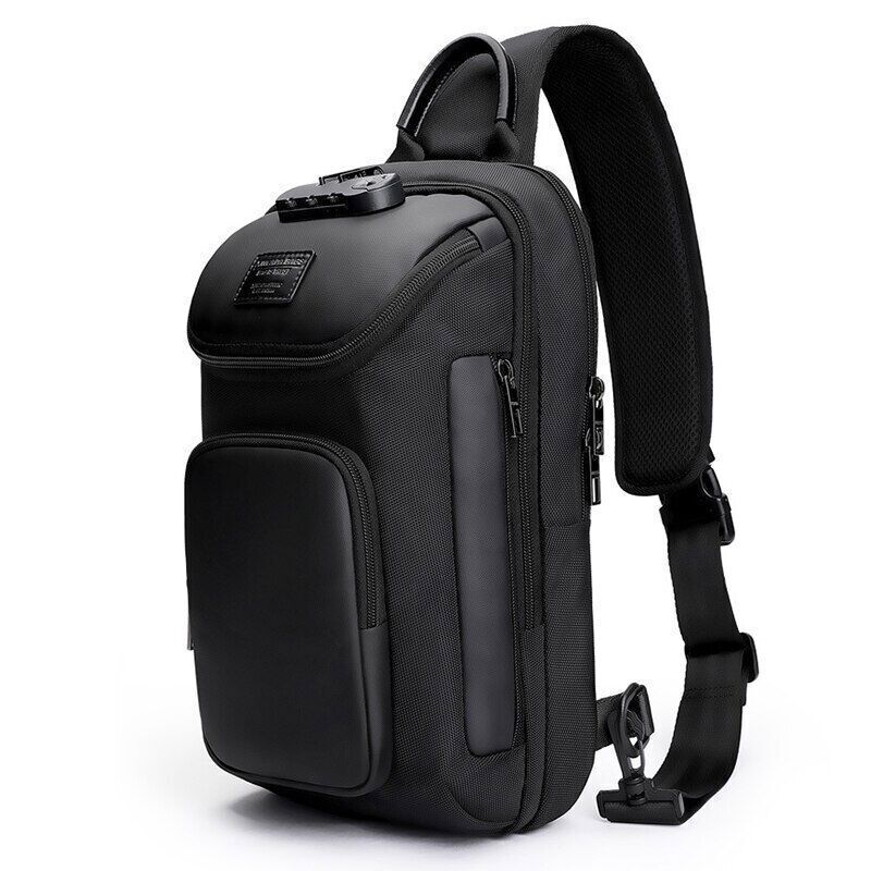 Men's Oxford Crossbody Shoulder Bags Pack Chest Bag Man Bag Travel