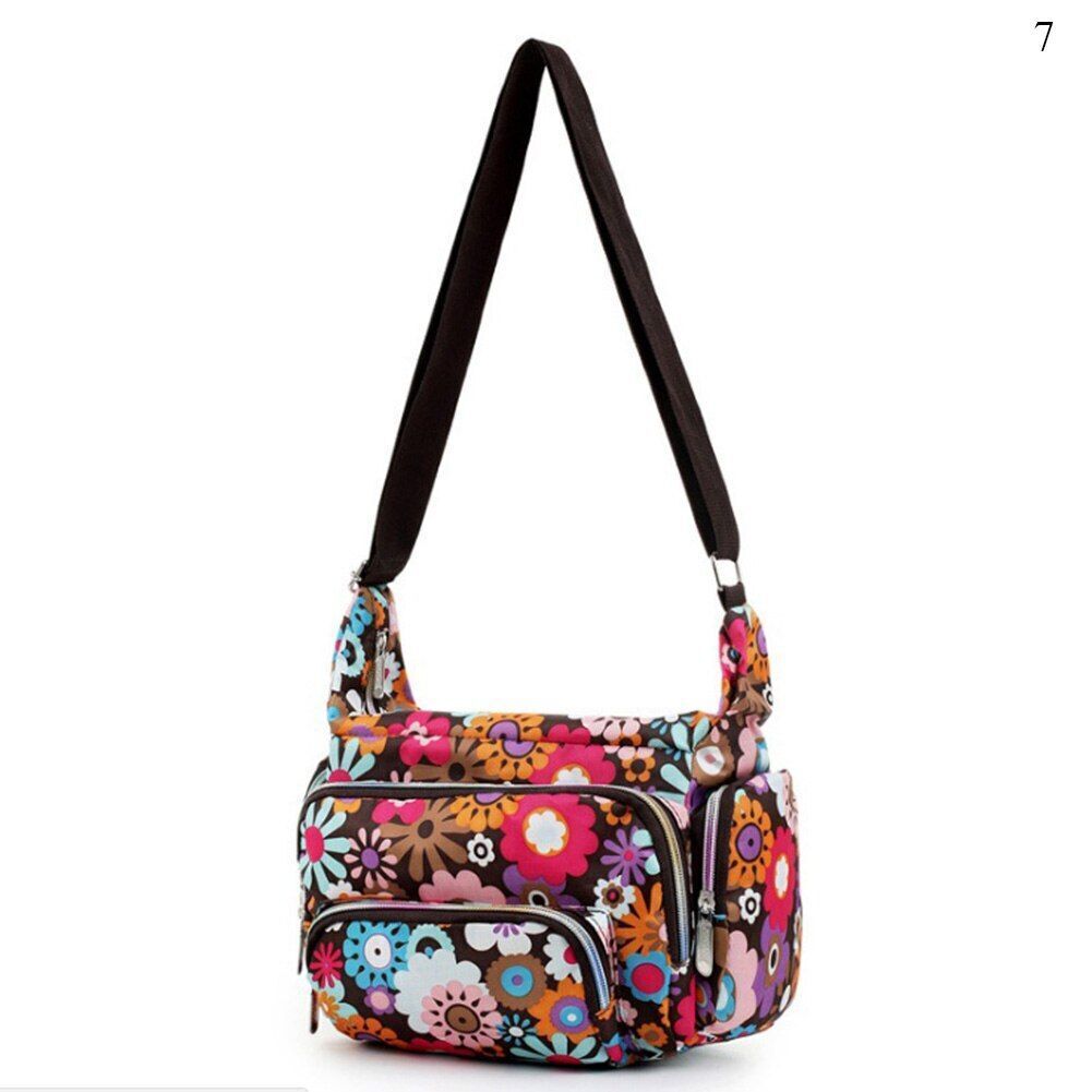 Messenger Crossbody Bag Summer Fashion Print Handbag Casual Bag 25*12*22 CM 1PC