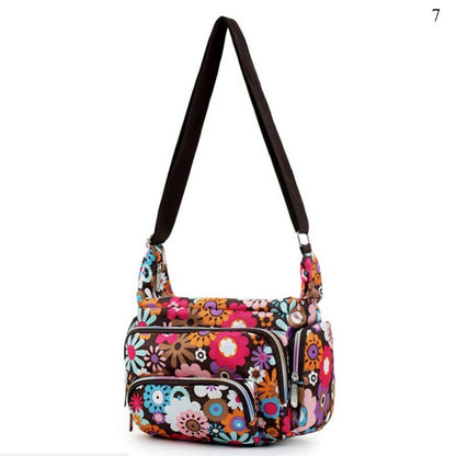 Messenger Crossbody Bag Summer Fashion Print Handbag Casual Bag 25*12*22 CM 1PC