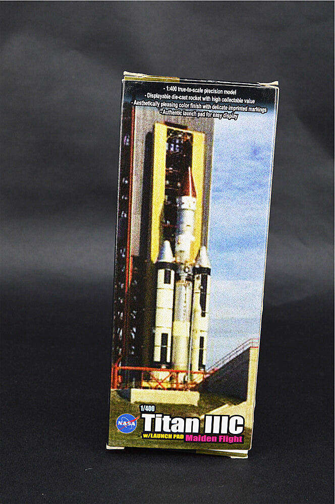 for DRAGON Titan IIIC w/Launch PAD Maiden Flight 1/400 Diecast Rocket Model