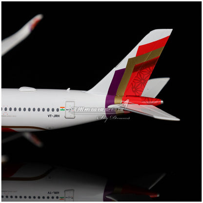 1:400 GeminiJets AIR INDIA AIRBUS A350-900 Passenger Airplane Diecast Model