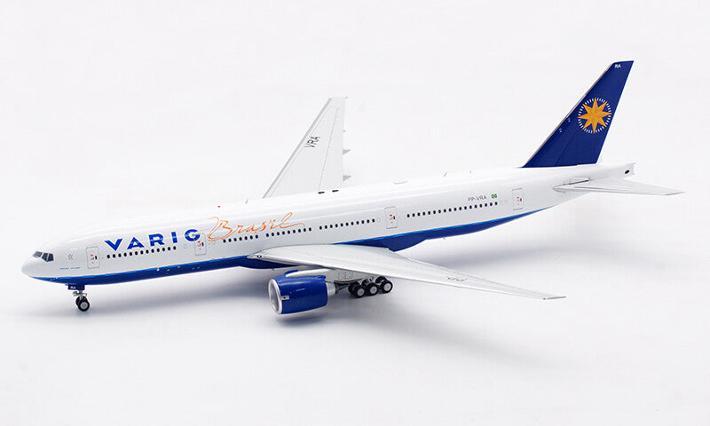 1:200 32CM InFlight VARIG BOEING 777-200 Passenger Airplane Diecast Plane Model