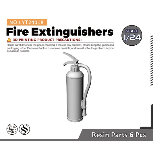 Yao's Studio LYT24018 1/24 Scene Model Fire Extinguishers