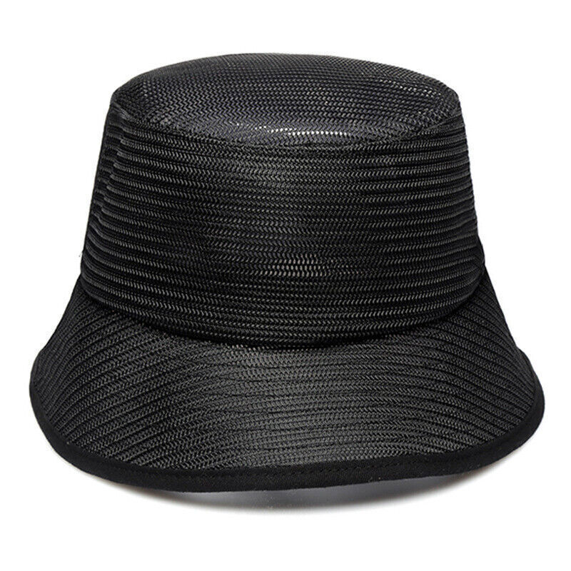 Mens Bucket Boonie Hat Fishing Sun Brim Cool Mesh Summer Hiking Garden Cap M-2XL