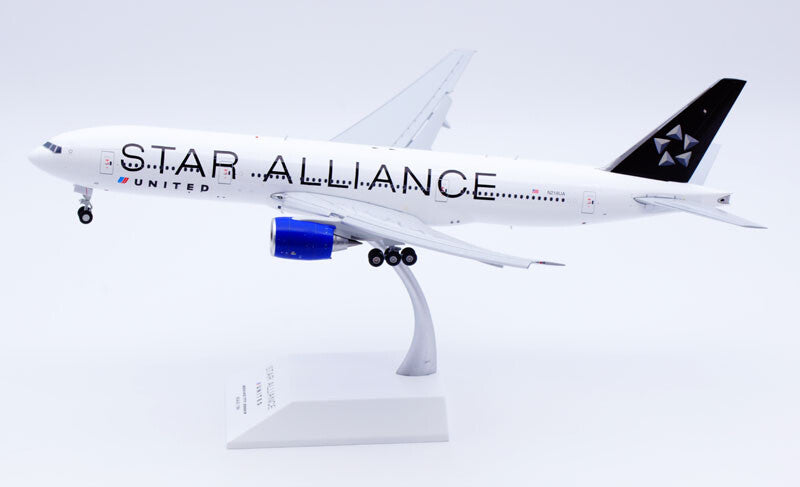 1:200 JC Wings UNITED BOEING B777-200ER Flap Down Plane Diecast Aircraft Model