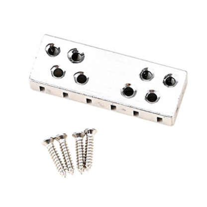 6 String Zinc Alloy Classical Guitar Locking Nuts for Headless Electric Guitar