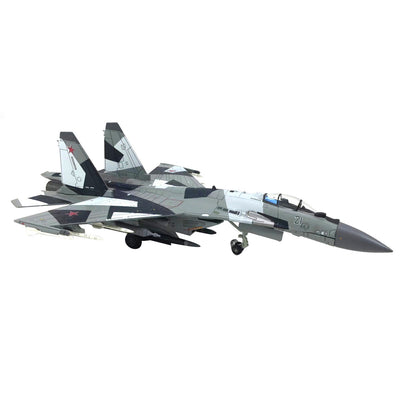 1/100 Alloy Russian SU35 Fighter Model Airplane Model Airplane with Stand