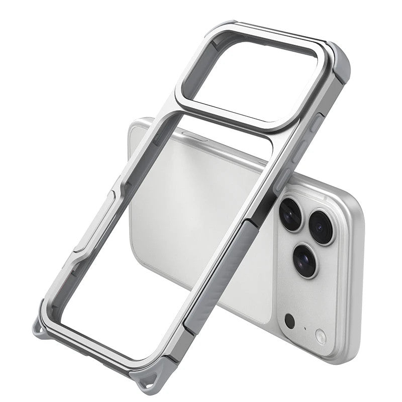 Metal Frame Phone Case for iPhone 17 Pro Max & iPhone 16 - Heat-Dissipating