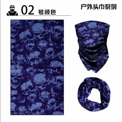 headband ice silk mask versatile riding hat sunscreen neck cover sport equipment