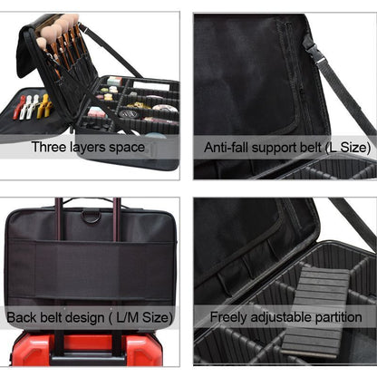 Women Cosmetic Bag Travel Makeup Professional Box Cosmetic Pouch Bags Waterproof