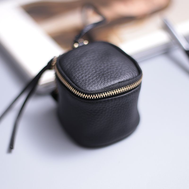 Genuine Leather Cosmetic Bag Cosmetic Case Makeup Clutch Toiletry Cosmetic Pouch