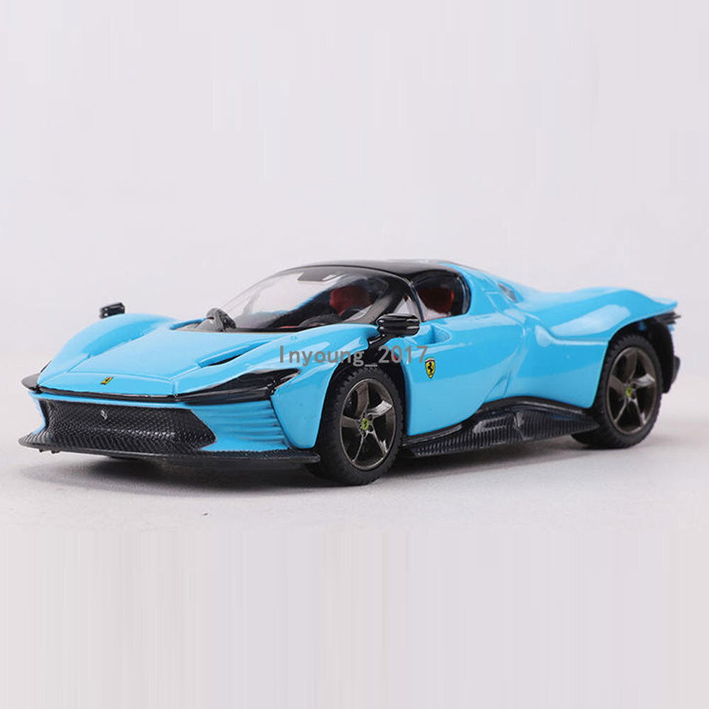 1:43 Ferrari Daytona sp3 2021 Model Car Diecast Metal Collectible Vehicle Blue