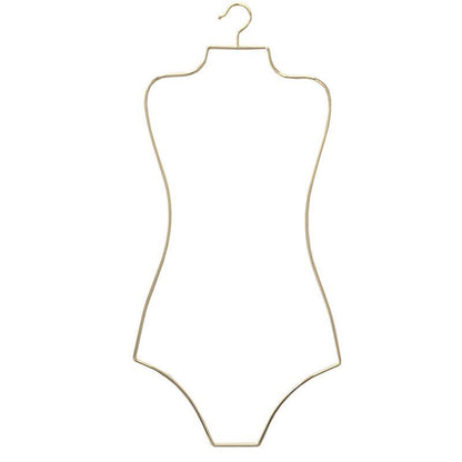 Swimsuit Hanger Metal Wire Body Shape Display Rack Clothes Bikini Showing 79.5cm