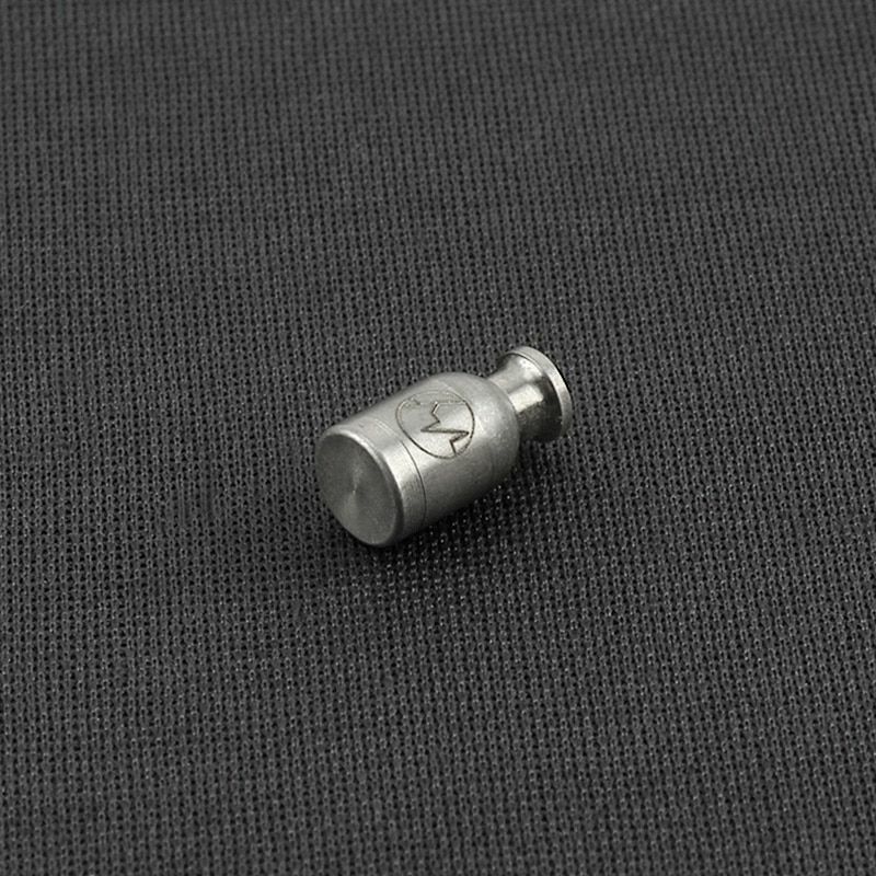 1pcs Titanium Knife Beads Pendant DIY Bracelet Accessories Bottle Shape Paracord