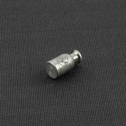 1pcs Titanium Knife Beads Pendant DIY Bracelet Accessories Bottle Shape Paracord