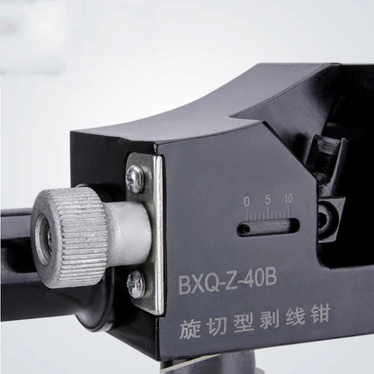 BXQ-Z-40B Wire Cable Stripper Below DIA12-40mm Peeling Depth Below 4.5mm