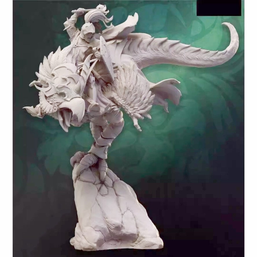 1/24 resin figure model Fantasy Warriors and Mounts unassembled unpainted