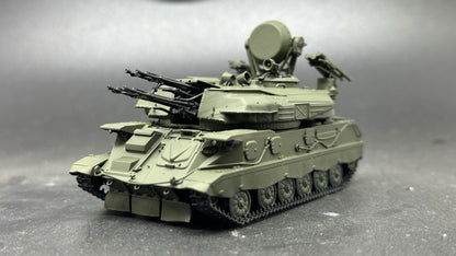 Homemade 1/72 Soviet Shilkha River M4 Anti-Aircraft Vehicle Finished Tank Model