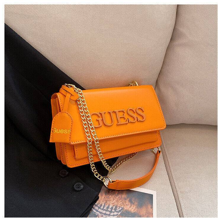 Womens Luxury Designer Leather Guess* Shoulder Messenger Crossbody Handbags Bags