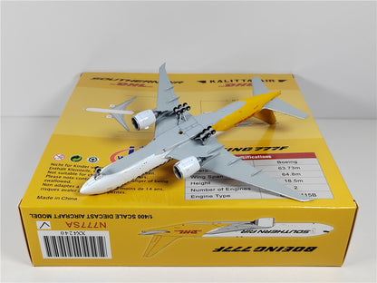 1:400 JC Wings SOUTHERN AIR BOEING B777-200F Passenger Airplane Diecast Model