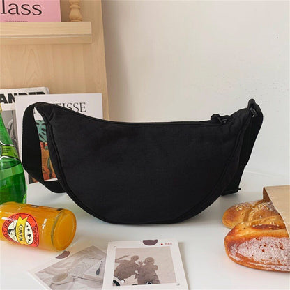 Shoulder Bag Nylon Cotton Messenger Bags Large Style Travel Handbag 12*6*4 Inch.