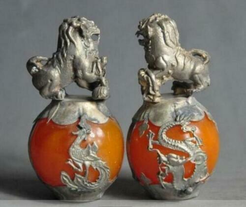 Fengshui Foo Dog Lion Guardian Beast Dragon Phoenix Statue Home Design