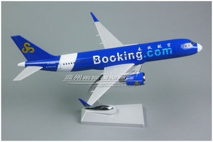 19CM Booking AIRBUS A320 Passenger Airplane ABS Plastic Plane Model