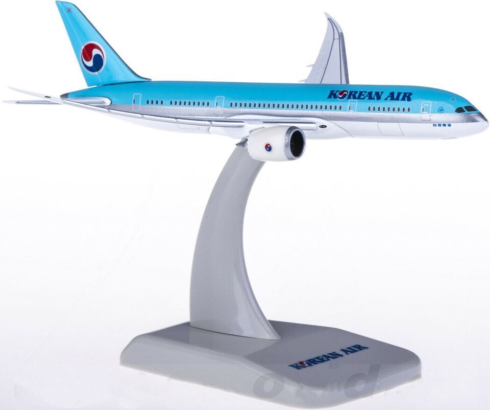 1:500 Hogan KOREAN AIR BOEING 787-8 Passenger Airplane Diecast Aircraft Model