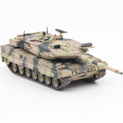 1/72 German Leopard 2A7 Main Battle Tank Sand-colored camouflage finished model