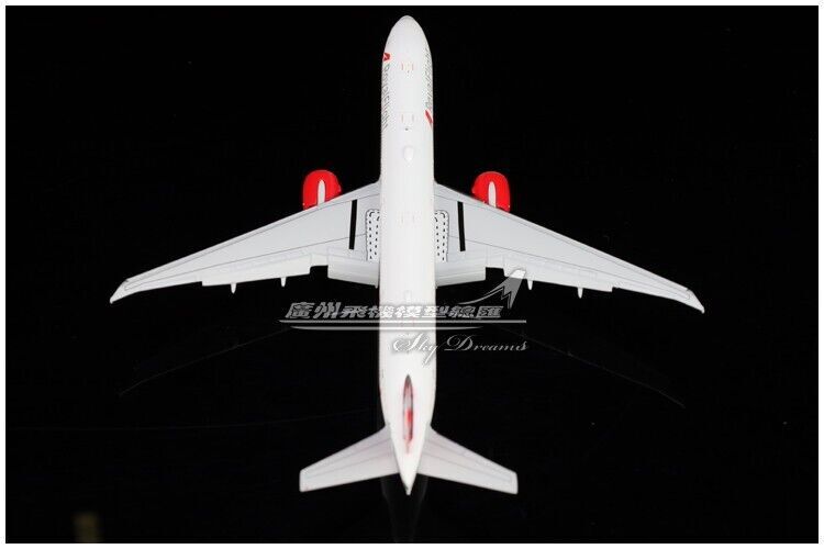 1:400 JC Wings RoyalFlight BOEING 777-300ER Airplane Flap Down Diecast Model