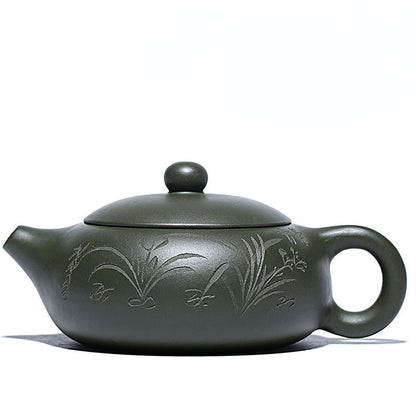 180ml Yixing Purply Clay Teapot Chinese Kung Fu Tea Set Kettle Tea Ceremony