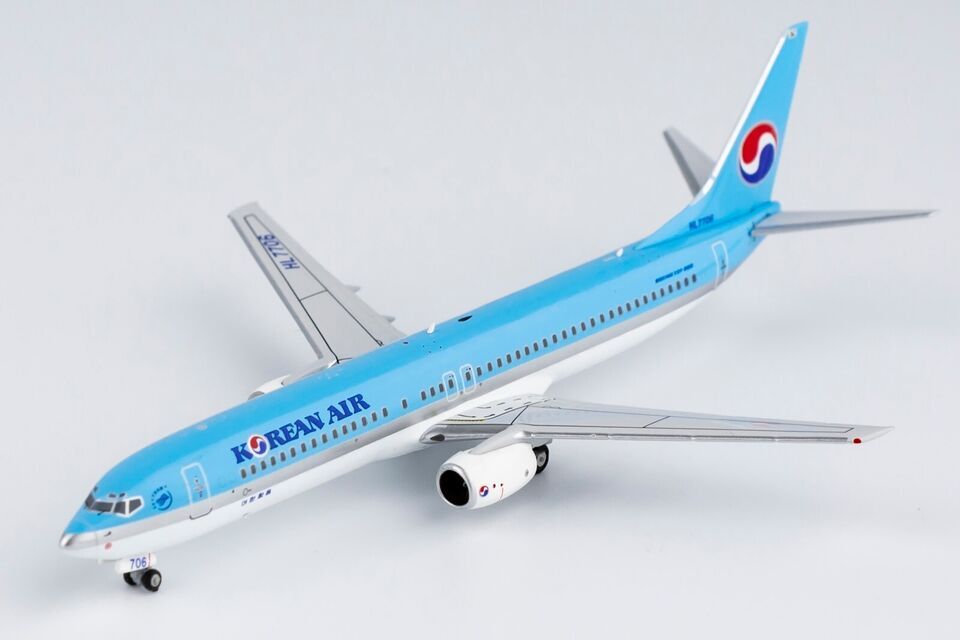 1:400 NG Model KOREAN AIR BOEING 737-900 Passenger Plane Diecast Aircraft Model