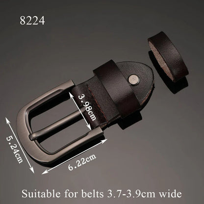 Men Belt Head Alloy Replacement Parts Jeans Waistband DIY Craft Sewing Accessory